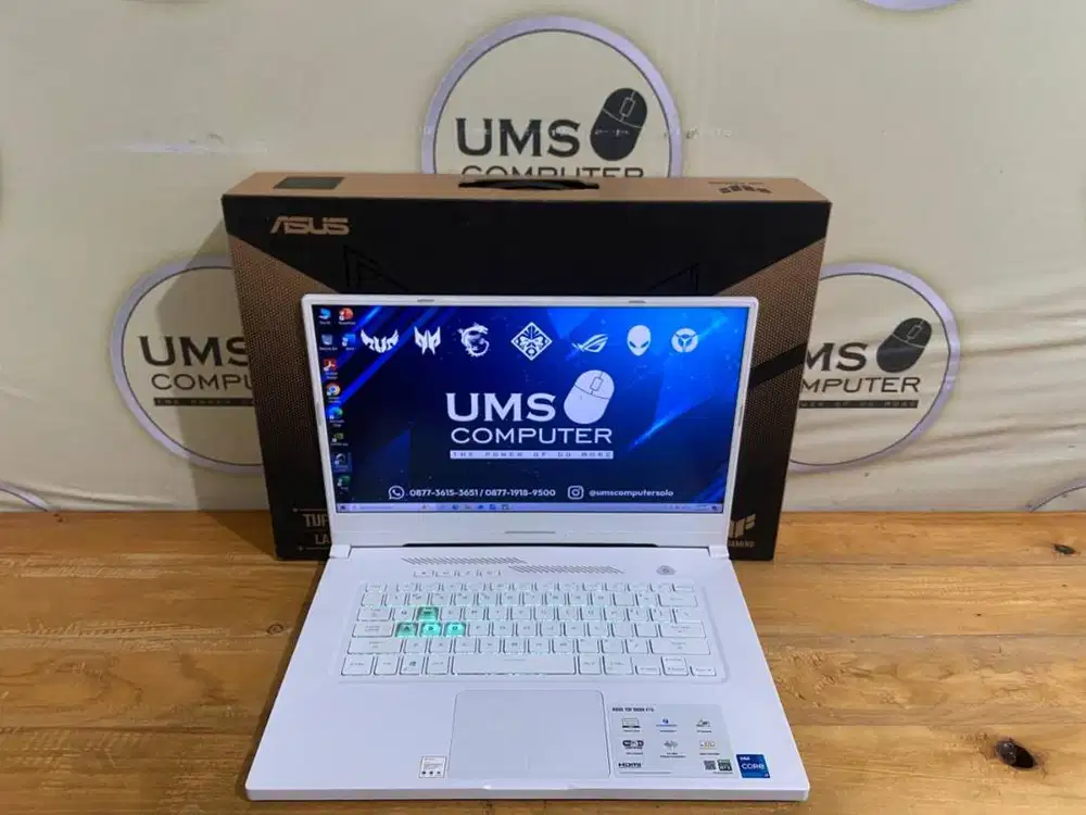 ASUS TUF FX516PM CORE I7 11370H Ram 16GB SSD 512GB RTX 3060 6GB