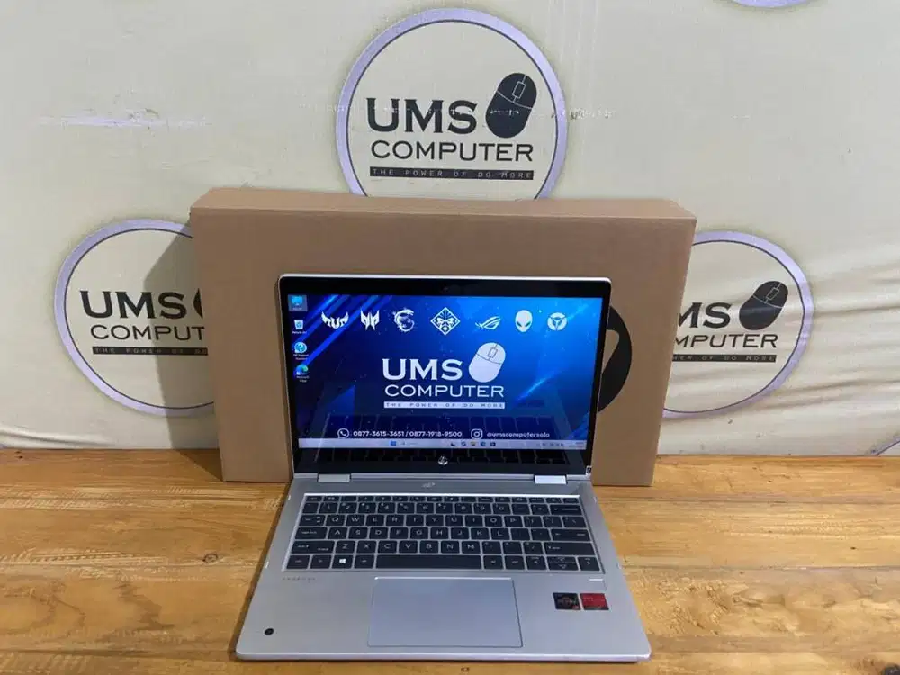 HP PROBOOK X360 435 G8 RYZEN 5-5600U Ram 8GB SSD 256GB