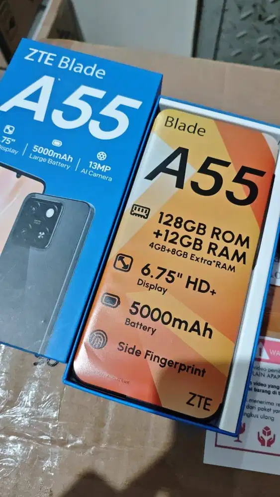Dijual Cepat ZTE A55 4/128, Kondisi Istimewa