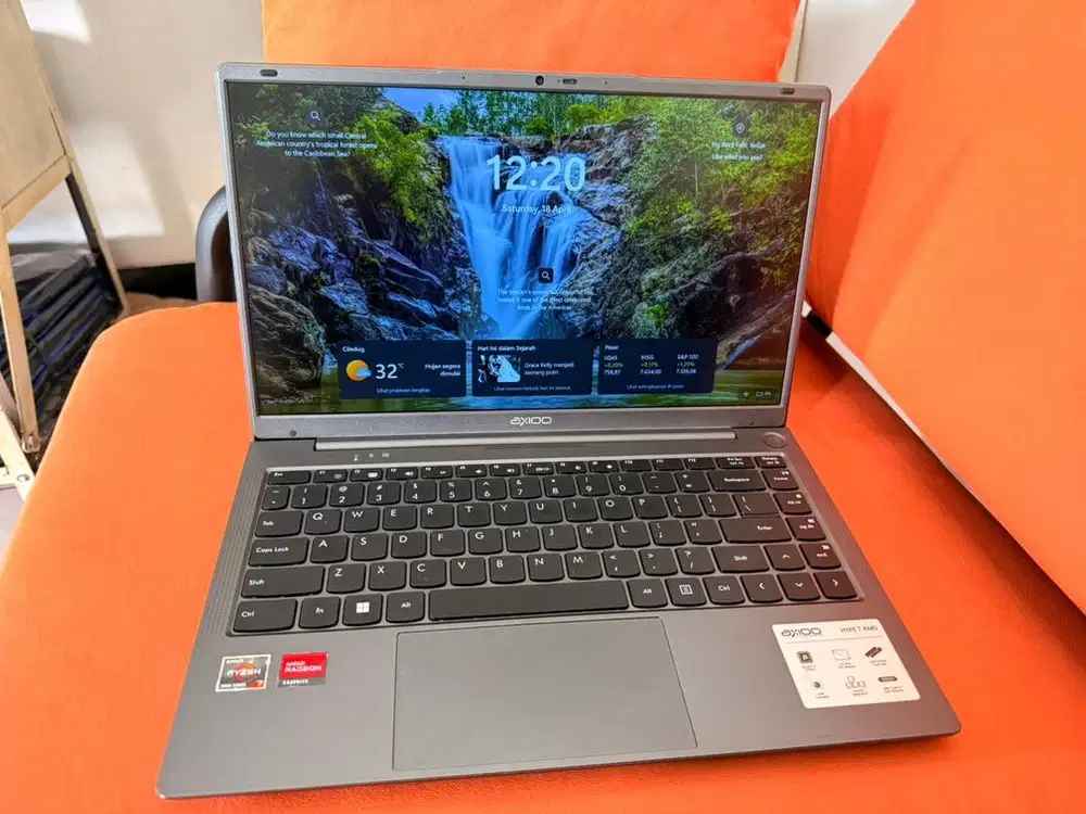 Laptop Desain Axioo Hype 7 Ryzen 7 Ram 16 gb