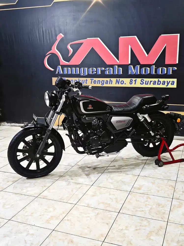 Surat panjang Benelli motobi Evo 200 TH 2022 odo 15rb