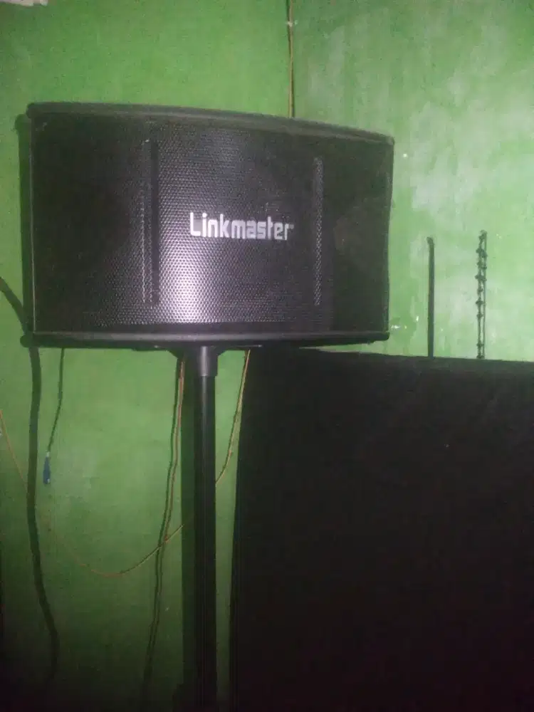 1 set sound karaoke tinggal colok