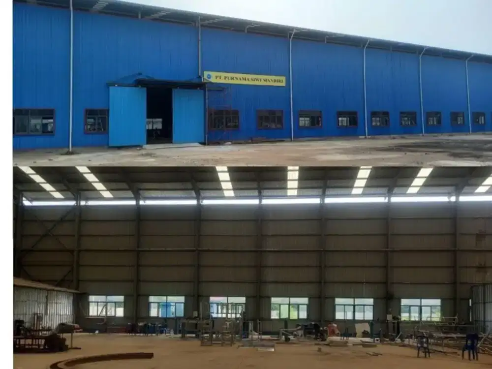 Disewakan Gudang Luas 2000 M² Akses Tol Langsung Siap Pakai Tambun