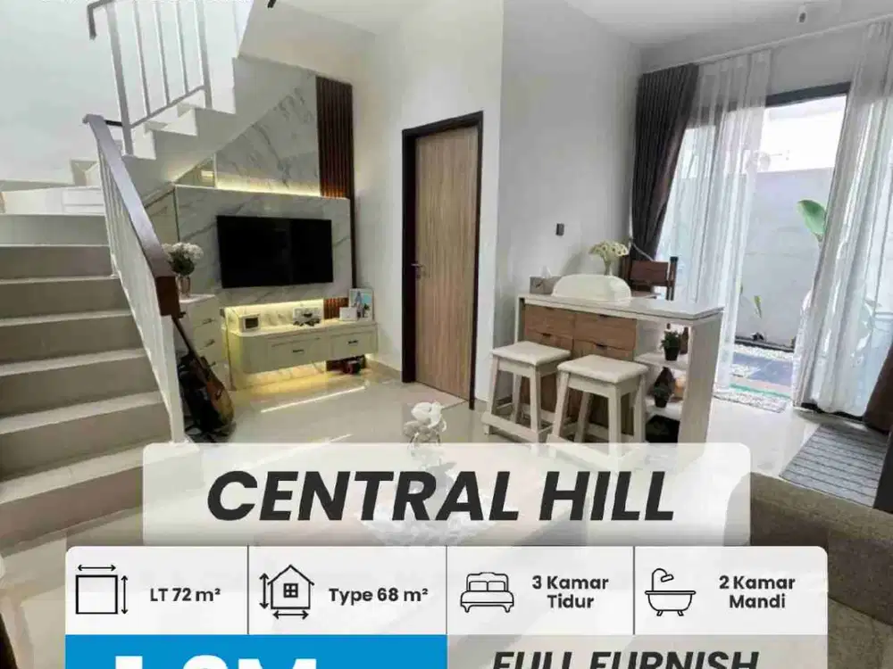 di jual rumah cantik di Central Hill Housing Batam center