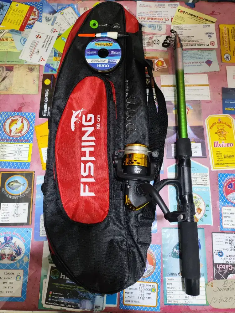 Pancing satu set lengkap (HARGA PROMO)