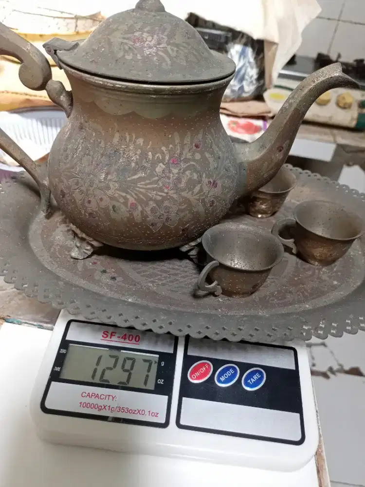 Teko Aladin Silver Perak