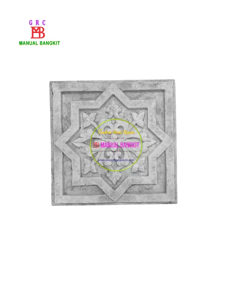Ornamen GRC Motif Bintang