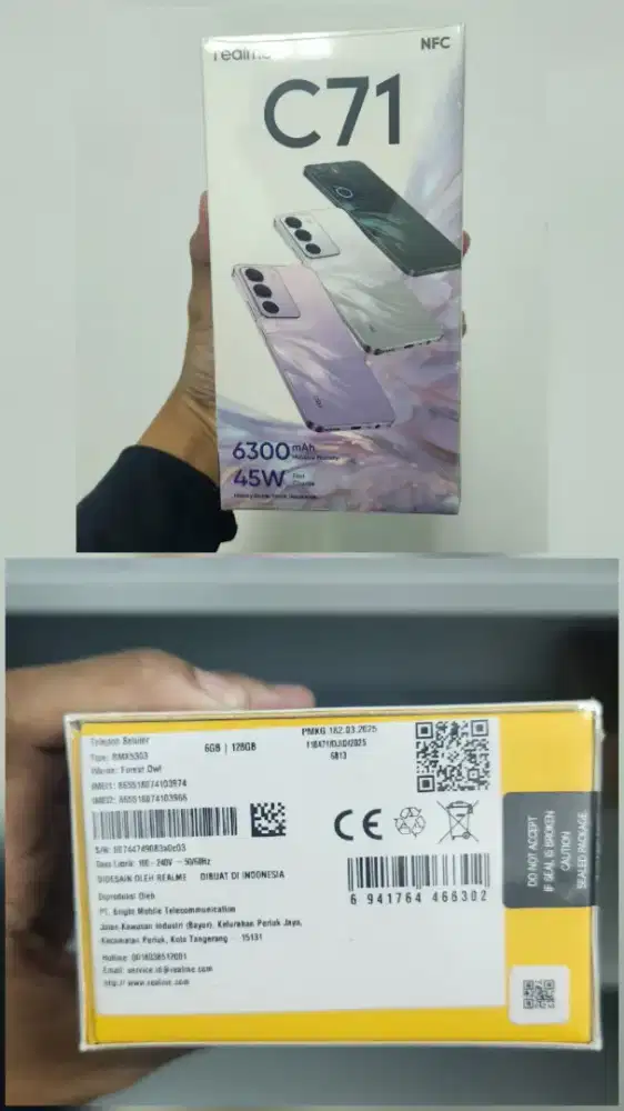 Realme C71 RAM 6/128 Hijau