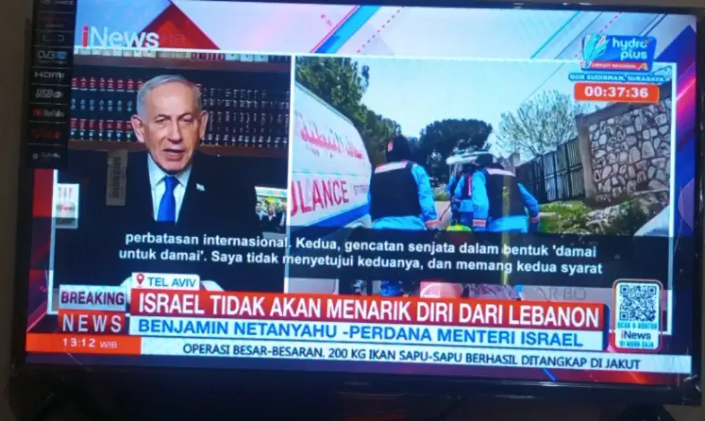 Tv android advan 32inch