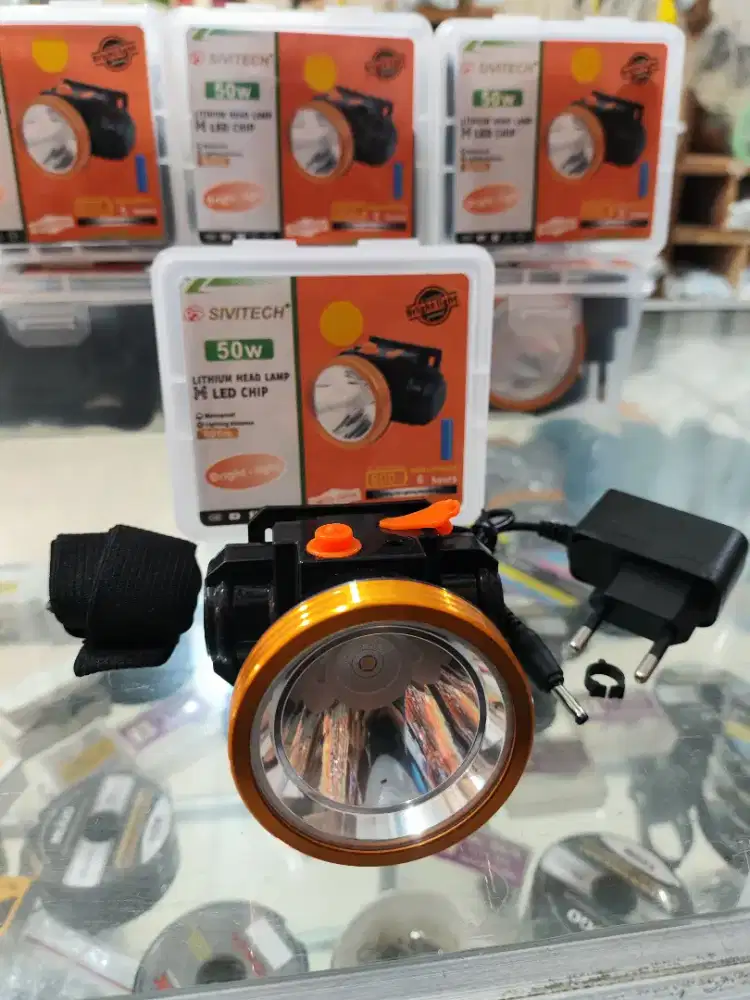 Lampu senter kepala kecil (HARGA PROMO)