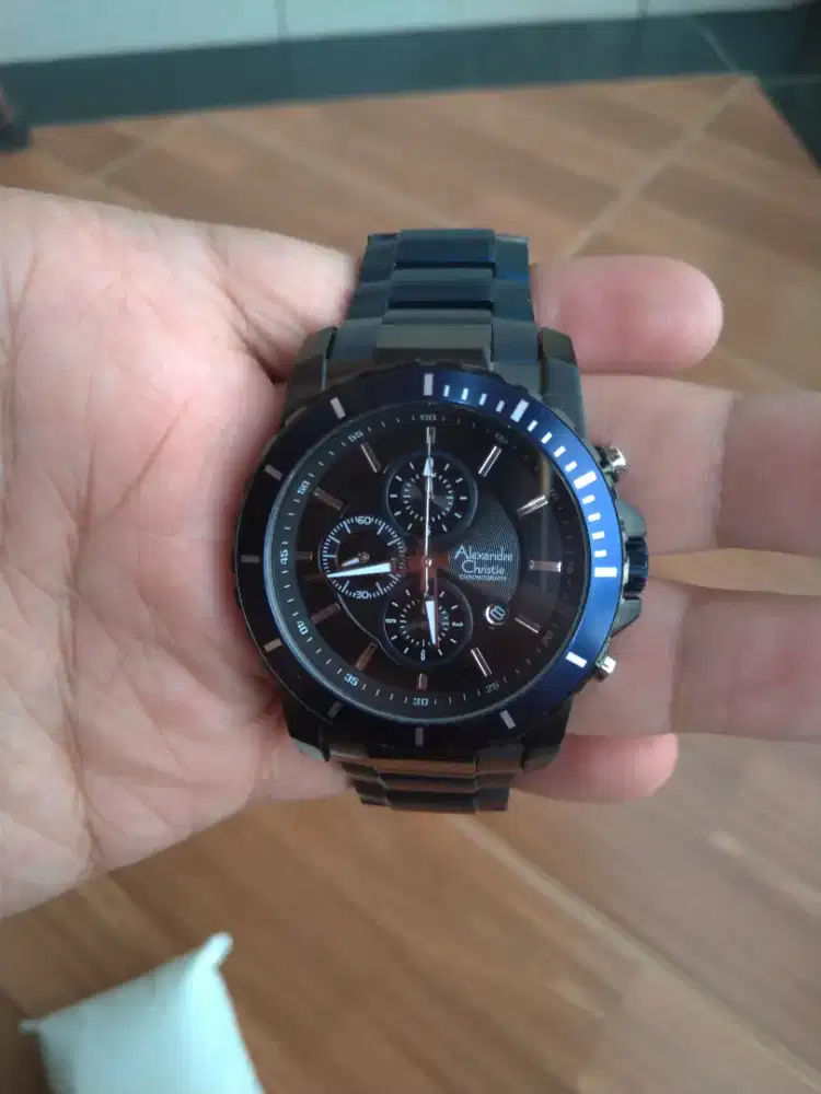 Jual Jam Alexandre Christie AC-6141MC Blue