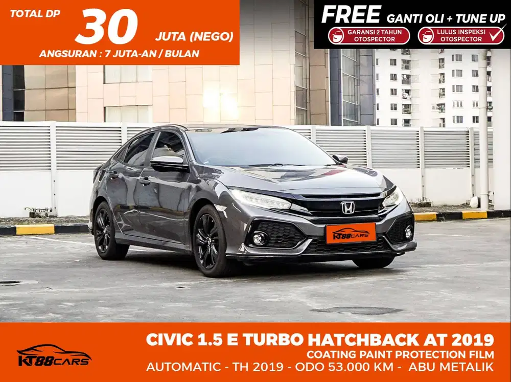HONDA CIVIC E HB AT 2019