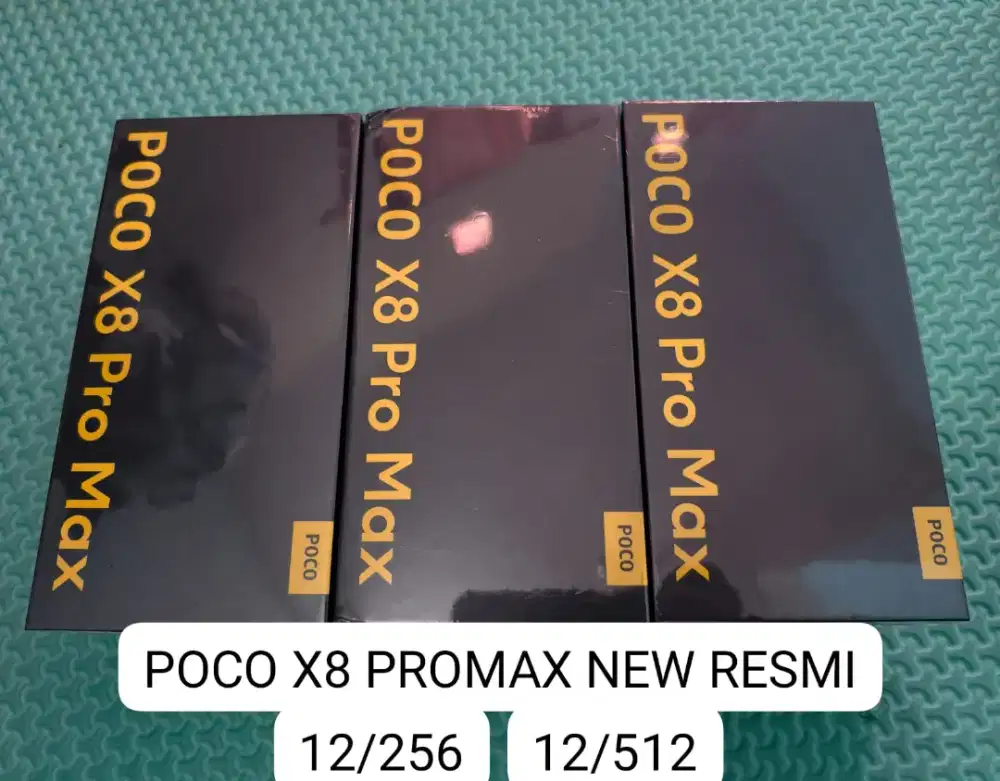 POCO X8 PROMAX NEW RESMI GARANSI 15 BULAN