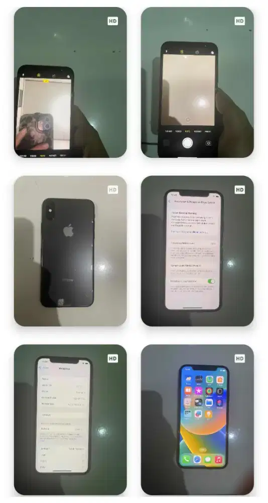 Iphone X 64gb + Kardus