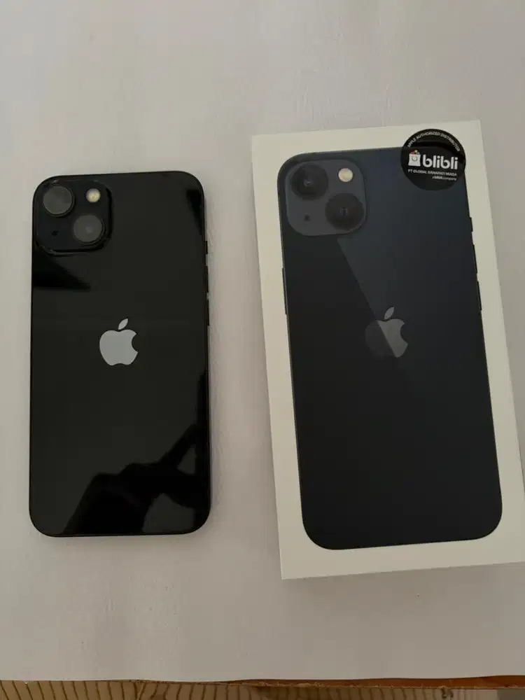 Iphone 13 128gb fullset ex Blibli