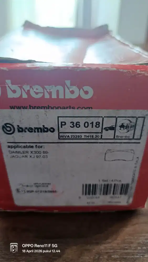 Kampas rem Brembo P 36 018