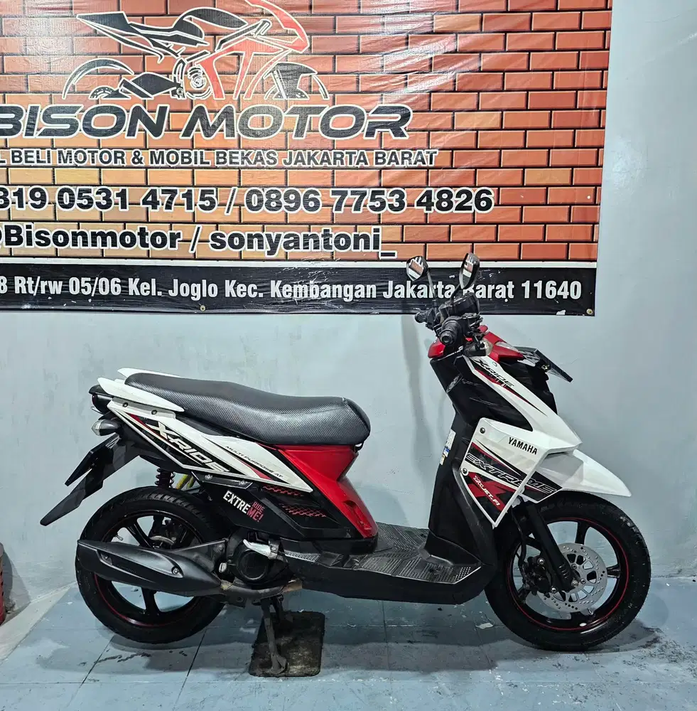 MEWAH ! YAMAHA XRIDE X RIDE 115 FI TAHUN 2016 PUTIH MERAH