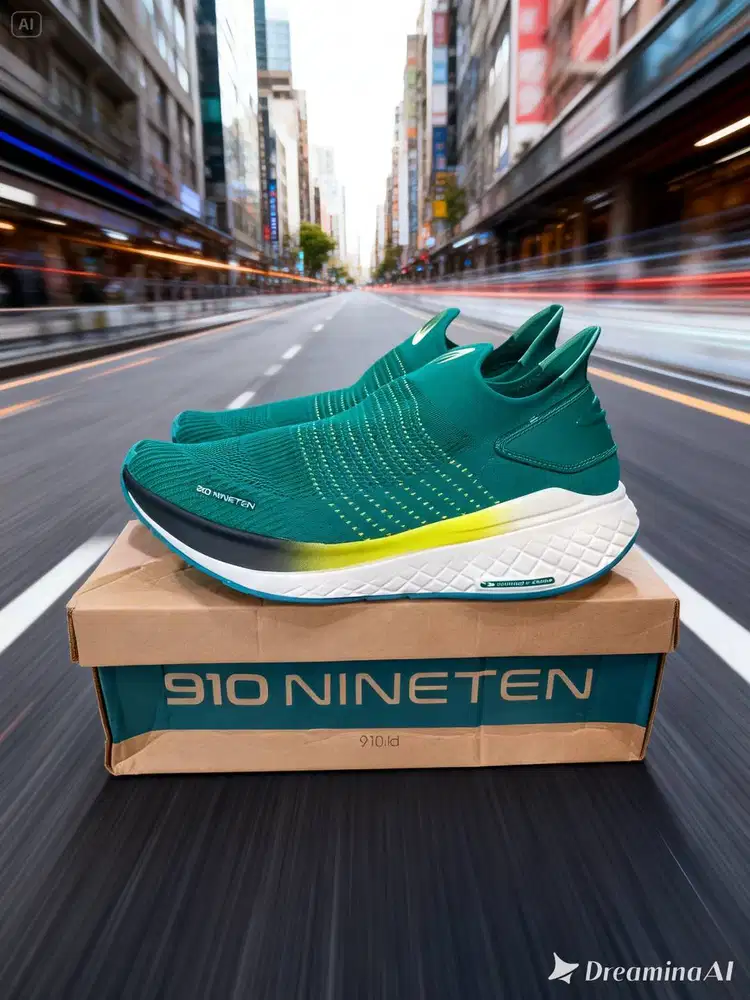 Sepatu Running 910 Nineten Yuka Accel Adiction New Original