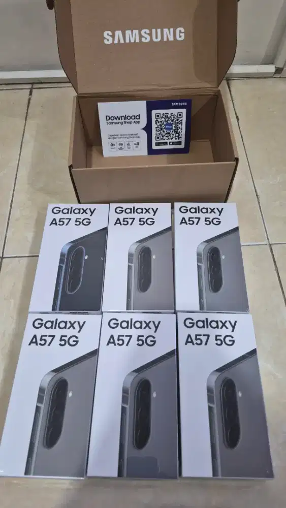 Samsung Galaxy A57 8/256 Awesome Navy Baru Segel Indonesia No Repacked