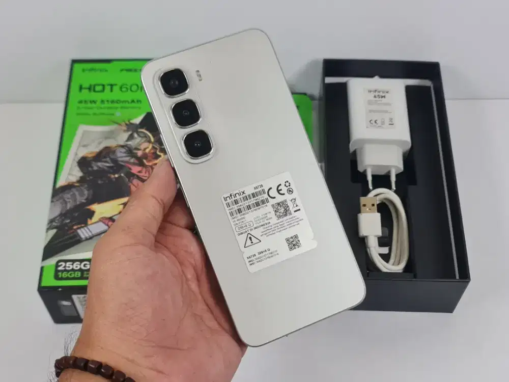 Infinix Hot 60i NFC 8/256 mulus 99% istimewa