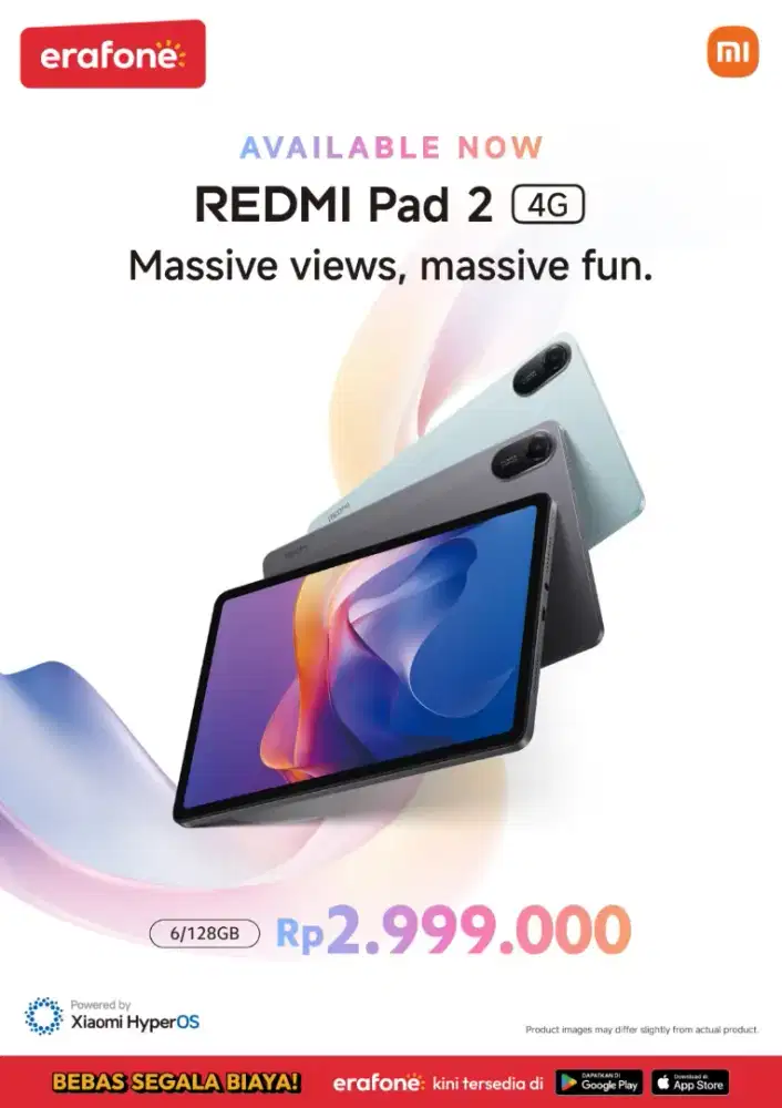 REDMI PAD 2 4G Ram 6/128GB