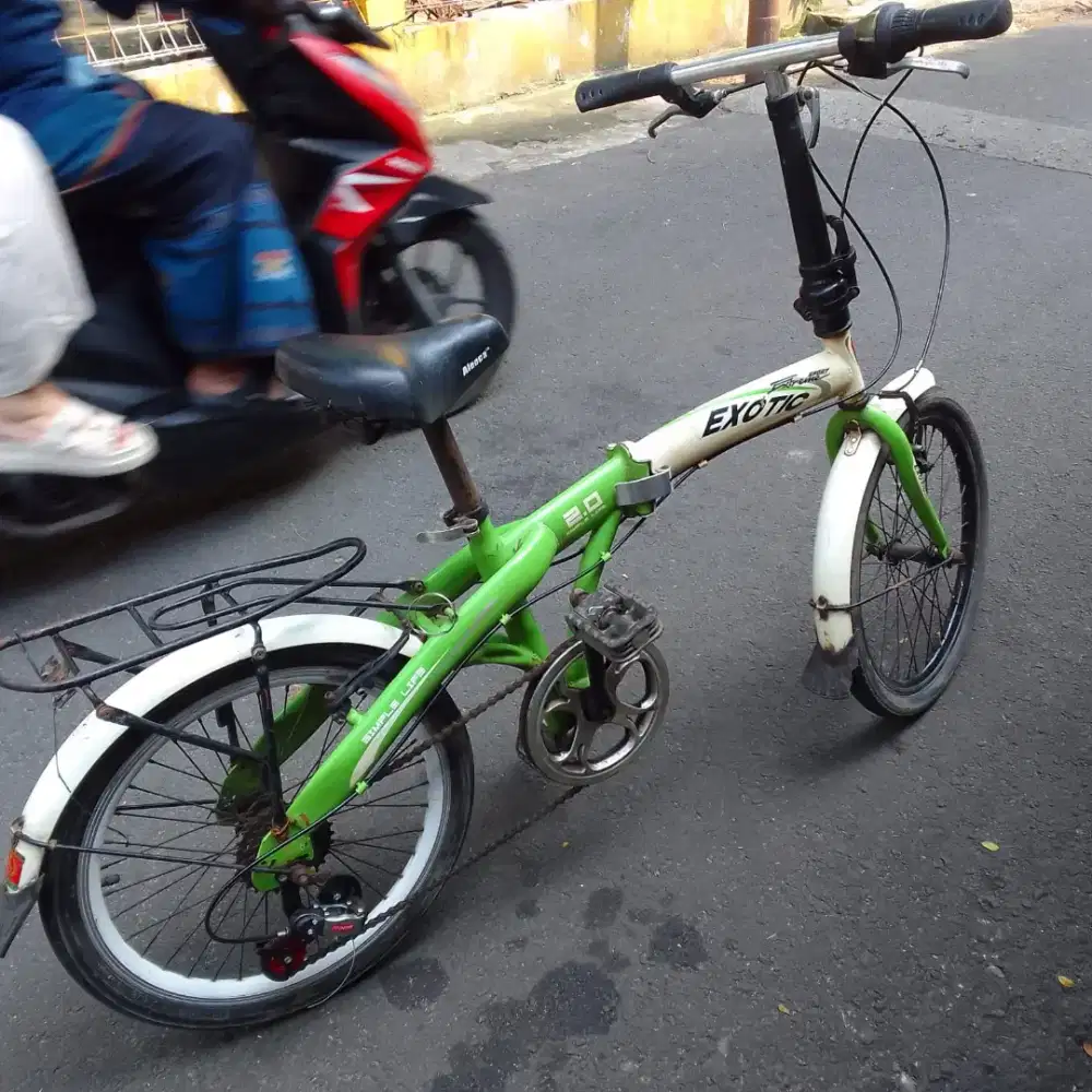 Sepeda Lipat EXOTIC ring 20 speed 7