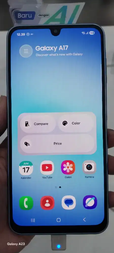 Samsung A17 Lte Promo cicilan 15 ribuan per hari