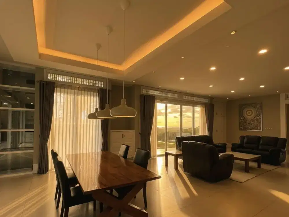 Rumah Mewah Furnished Siap Huni di Tatar Larangtapa KBP