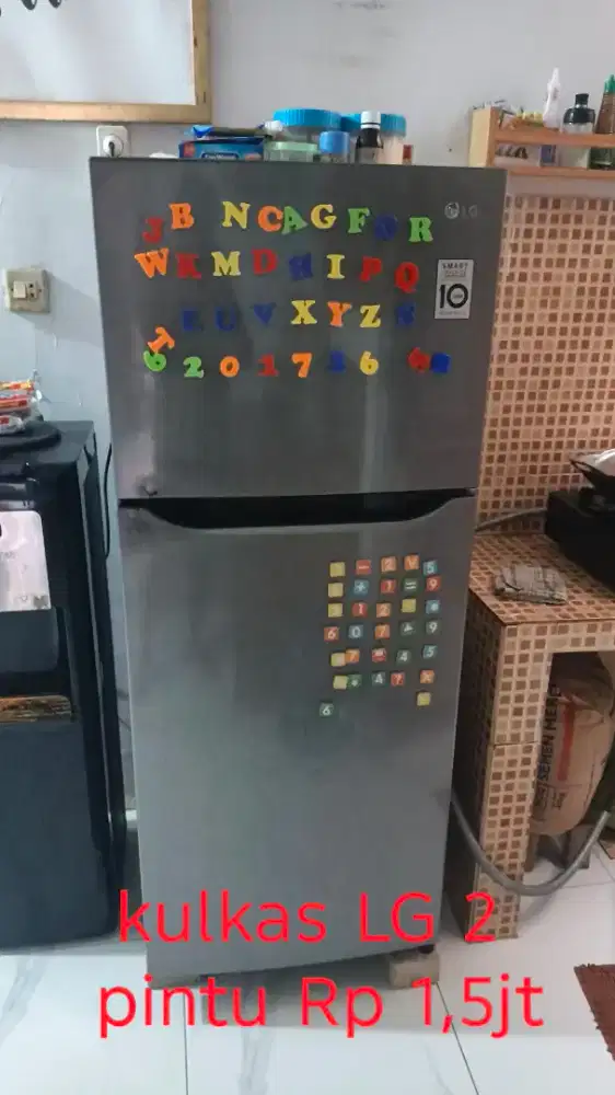 Kulkas merk LG 2 pintu
