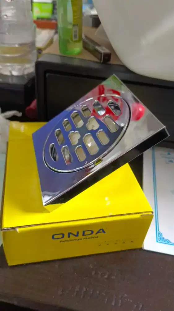 Floor Drain ONDA Anti Bau Stainless Murah Cikarang