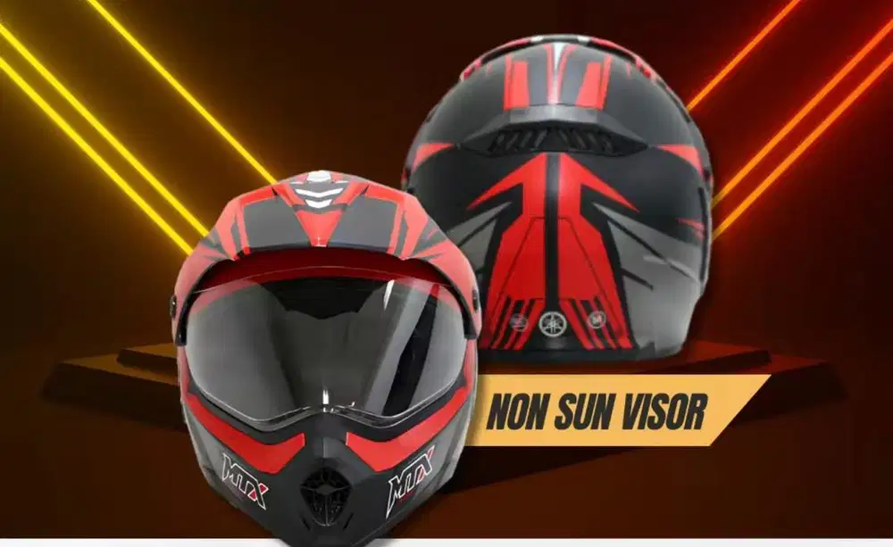 Helm Supermoto Yamaha Original