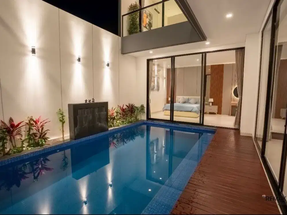 Villa Mewah 4 Kamar Tidur Disewakan, di Berawa, Canggu Area