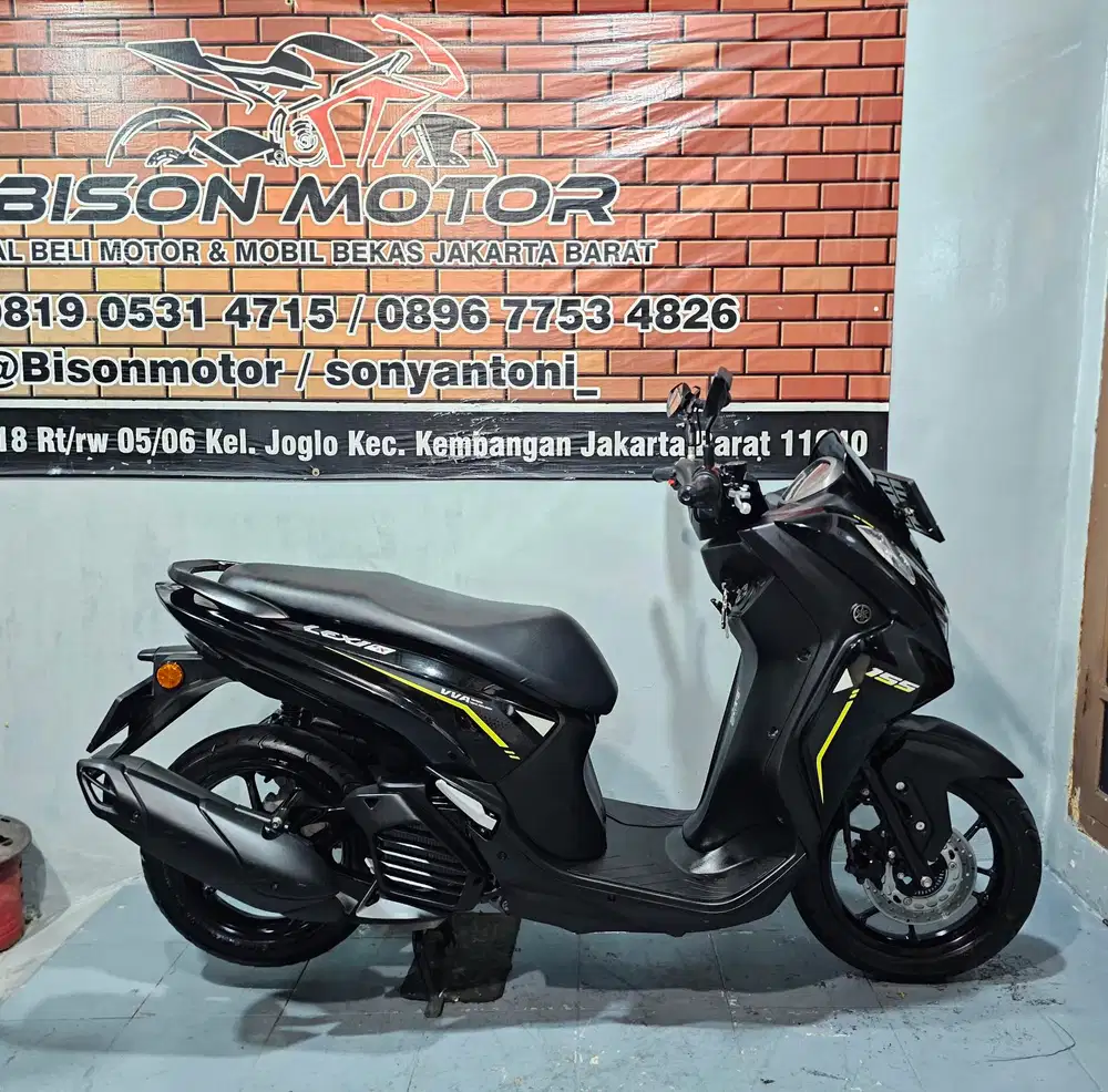 MEWAH ! YAMAHA NEW LEXI LX 155 VVA KUNCI TAHUN 2025 / 2024 HITAM