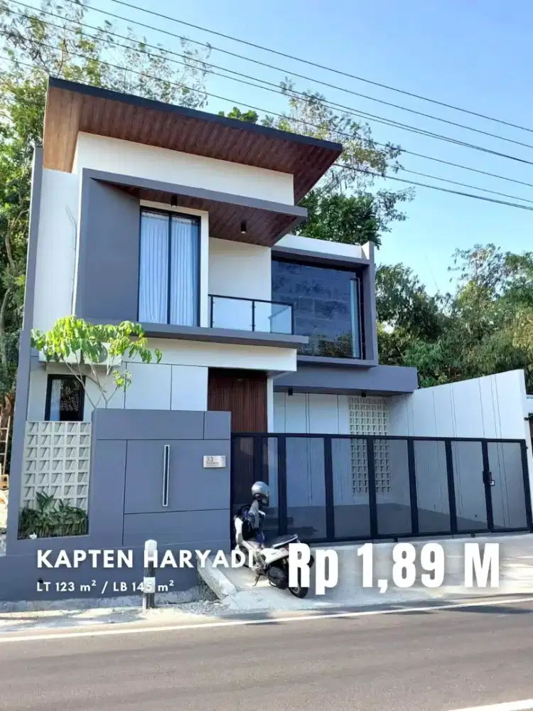 Dijual Rumah Strategis Bonus Furniture di Jalan Kapten Haryadi