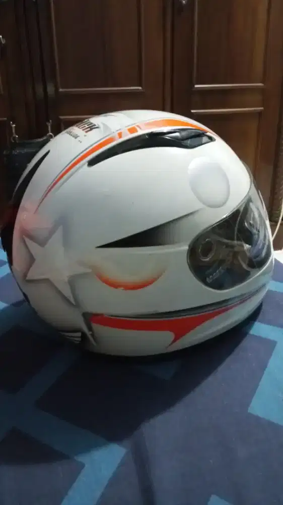 Helm Honda cakep