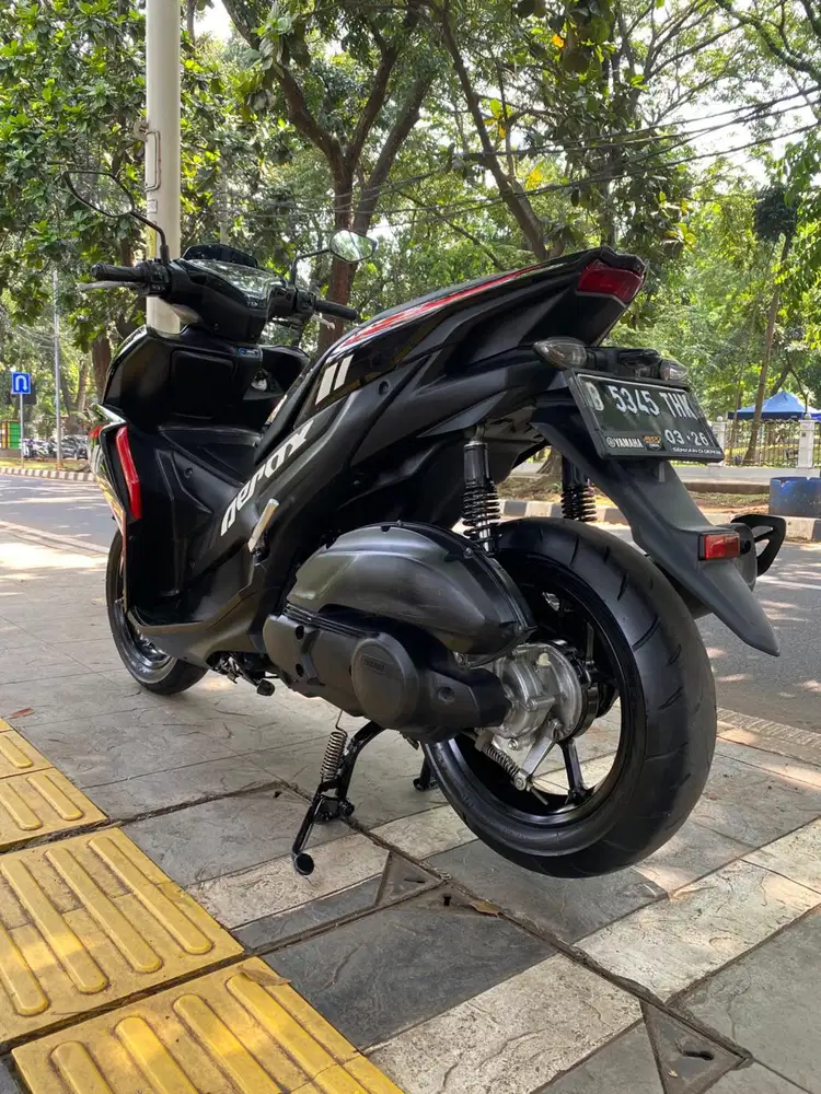 DIJUAL CASH CEPAT NEW YAMAHA AEROX CONNECTED THN 2021 PJK OFF 2X