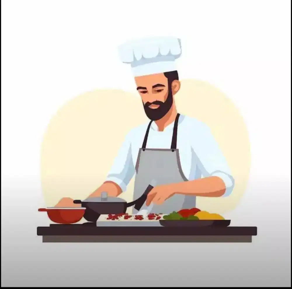 DIBUTUHKAN SECEPATNYA JURU MASAKCOOK/CHEF/KOKI