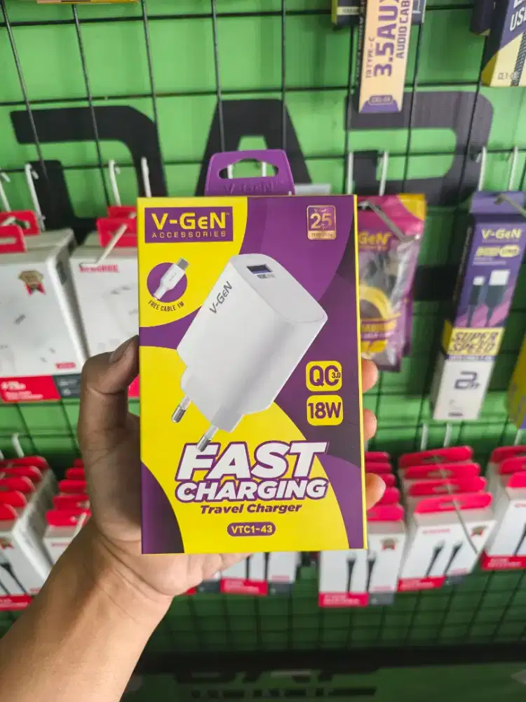 TRAVEL CHARGER V-GEN VTC1-43