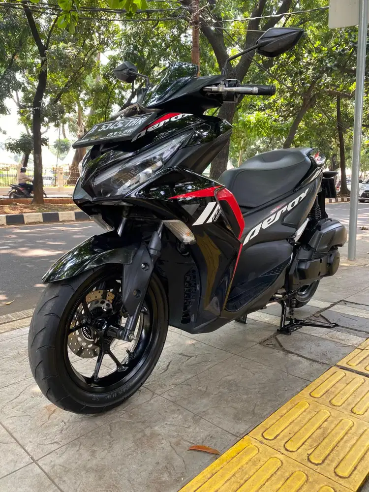 DIJUAL CASH CEPAT NEW YAMAHA AEROX CONNECTED THN 2021 PJK OFF 2X