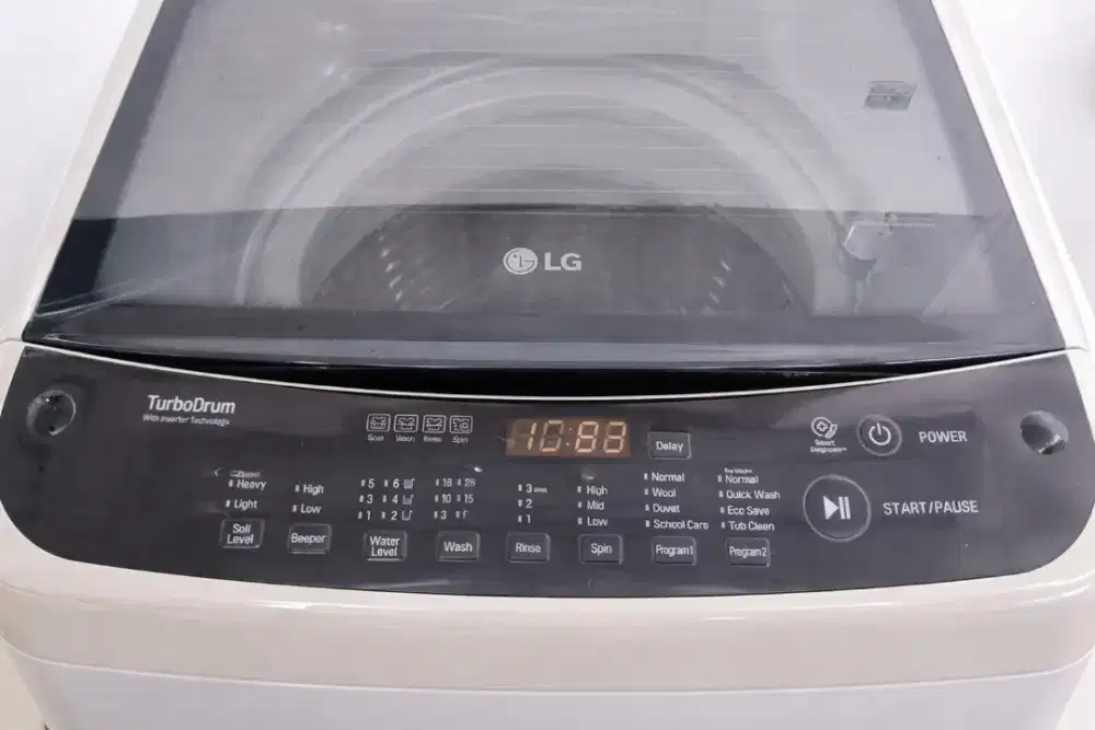 LG Smart Inverter 9kg - Muat Banyak, Irit Listrik & Mulus