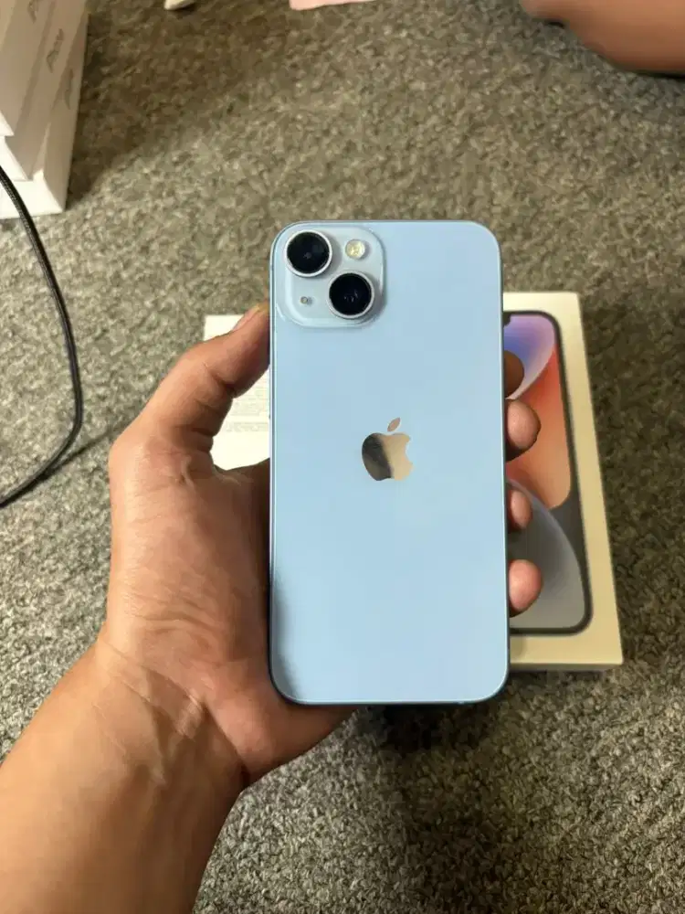 Iphone 14 128gb blue ibox second