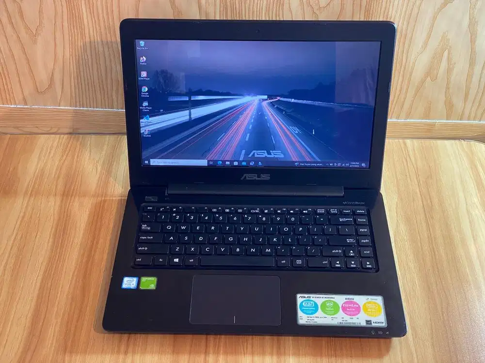 Laptop Asus X456U Original Normal Full Set