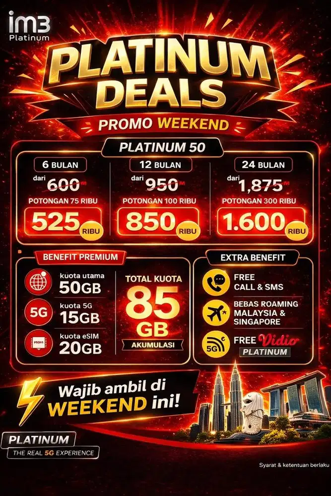 paket tahunan murah meriah