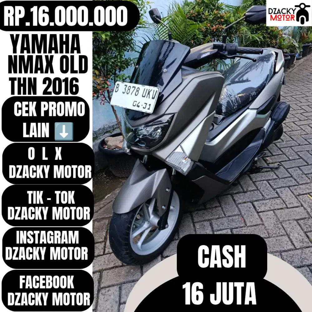 YAMAHA NMAX OLD 2016 SECOND LIKE NEW