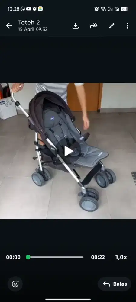 Stroler kualitas Bekas Rasa Baru