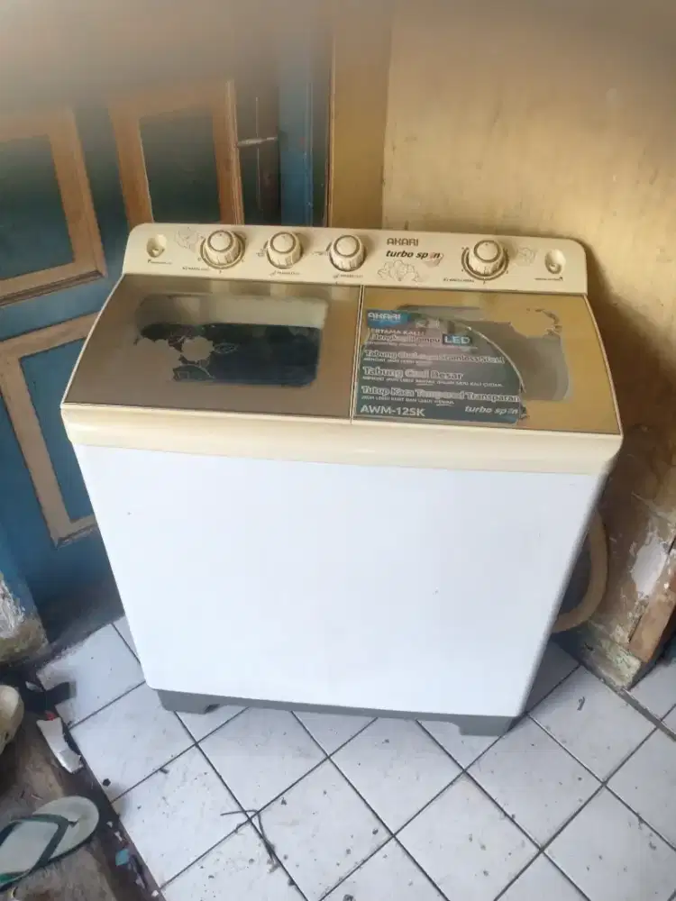 Jual mesin cuci Akari kapasitas 10 kg mesin ORI normal bisa diantar