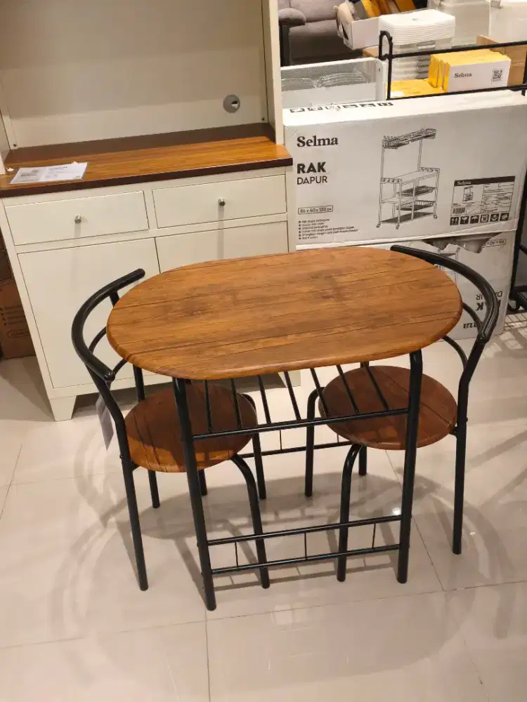 Set Meja Makan Baru Murah