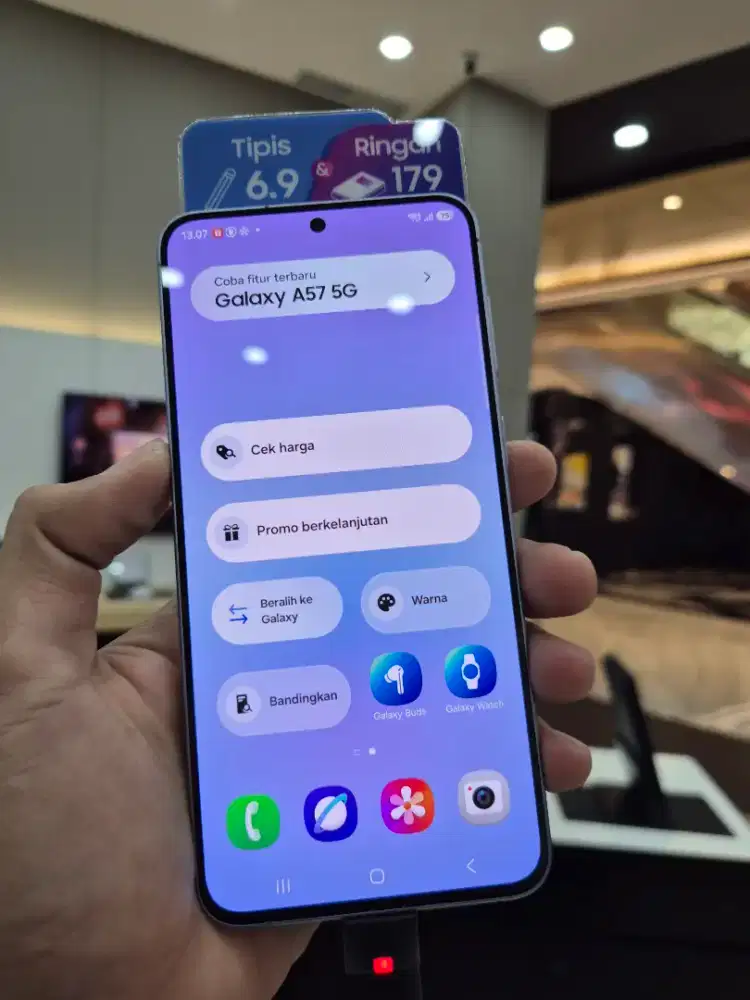 Promo Samsung A57 free bundling buds core