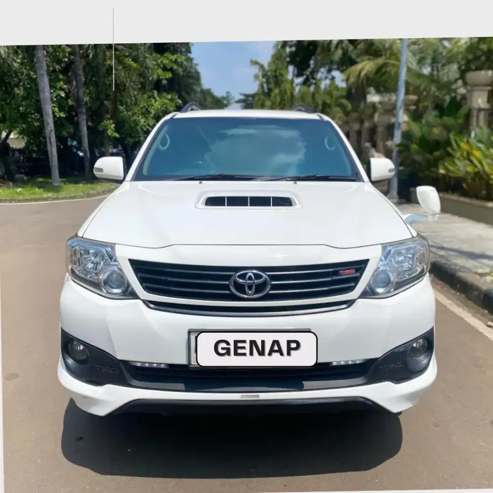 FORTUNER VNT TRD 2014 TURBO Putih ISTIMEWA