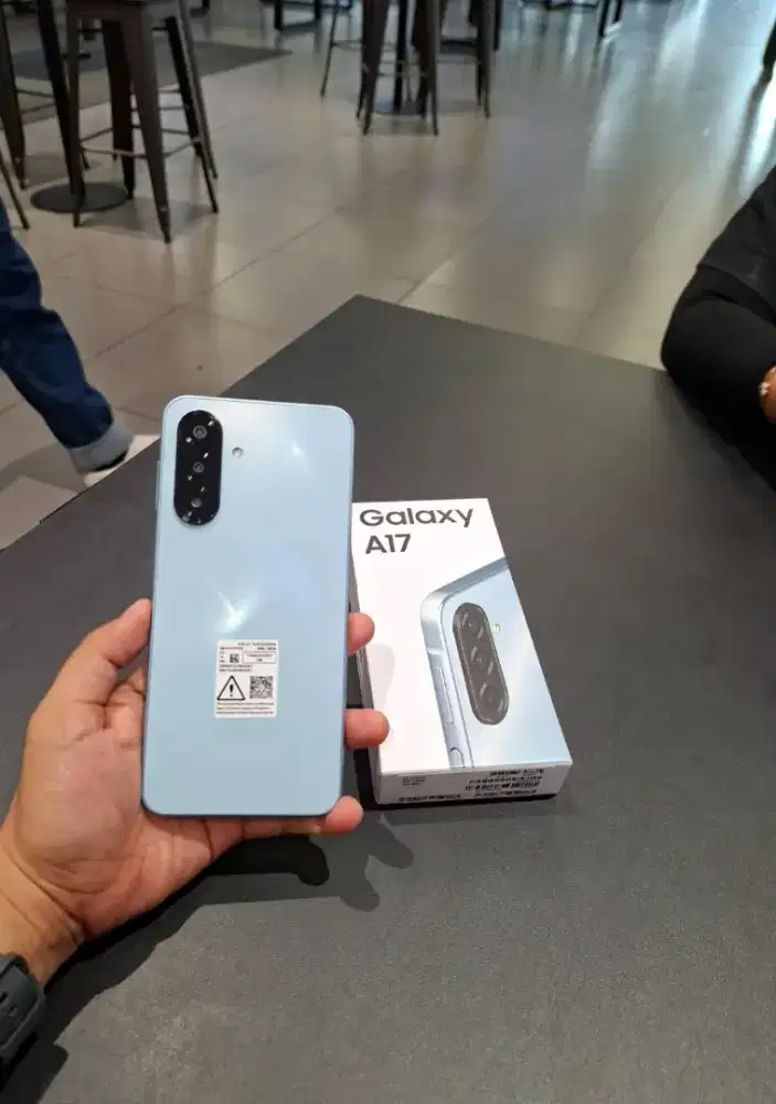 SAMSUNG A17 8/128 FREE ADAPTOR ORI 25WTT